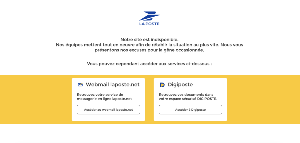 la poste cyberattaque